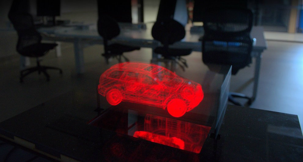 3D Volumetric Display Car