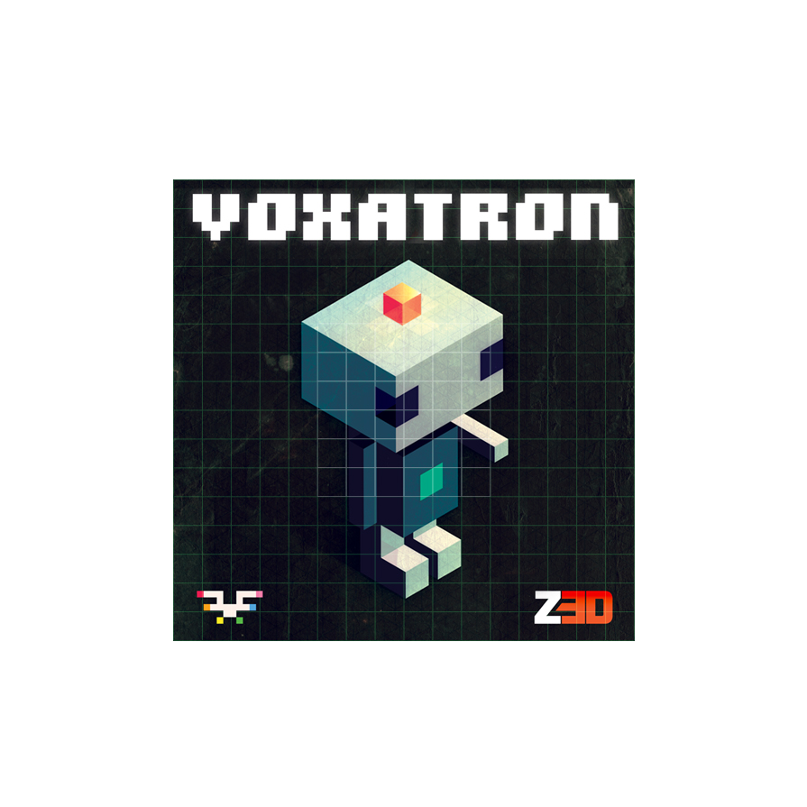 Voxatron on Voxon