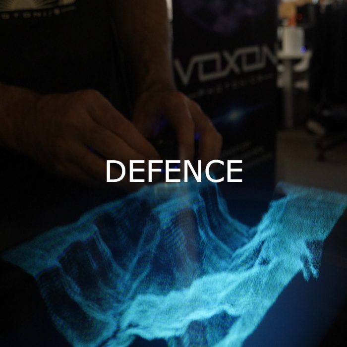Voxon in defence industry